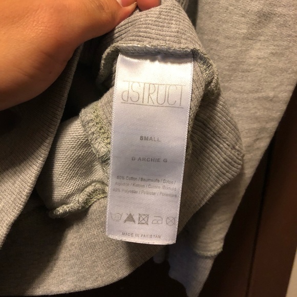 D struct sweater - Picture 3 of 3